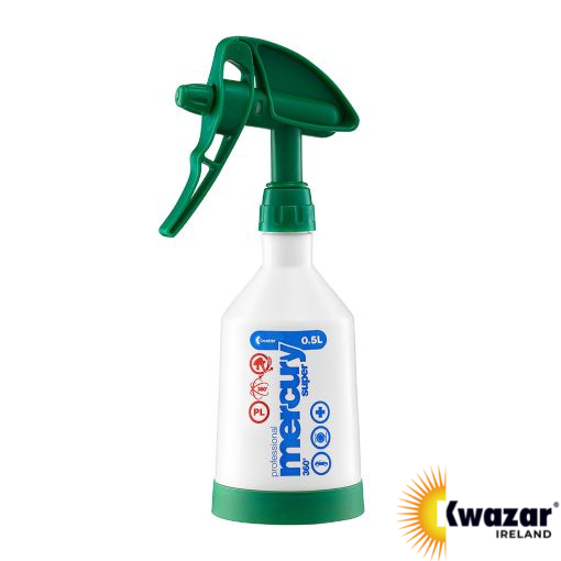 Kwazar Mercury Super 360 Pro+ 500ml Sprayer (Green) - 50% OFF