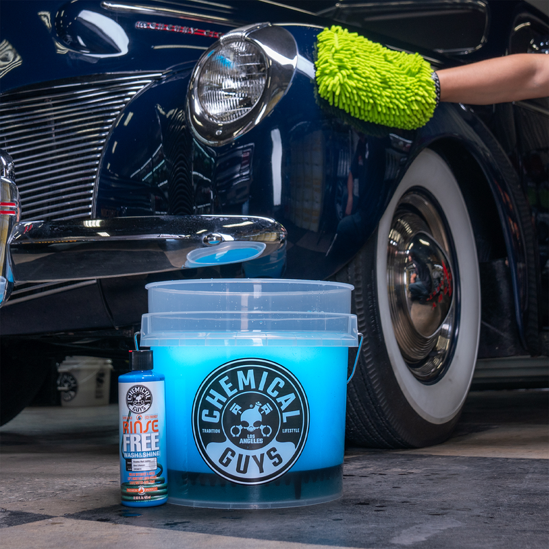 Chemical Guys Heavy Duty Ultra Clear Detailing Bucket 17L (4.5 Gal)