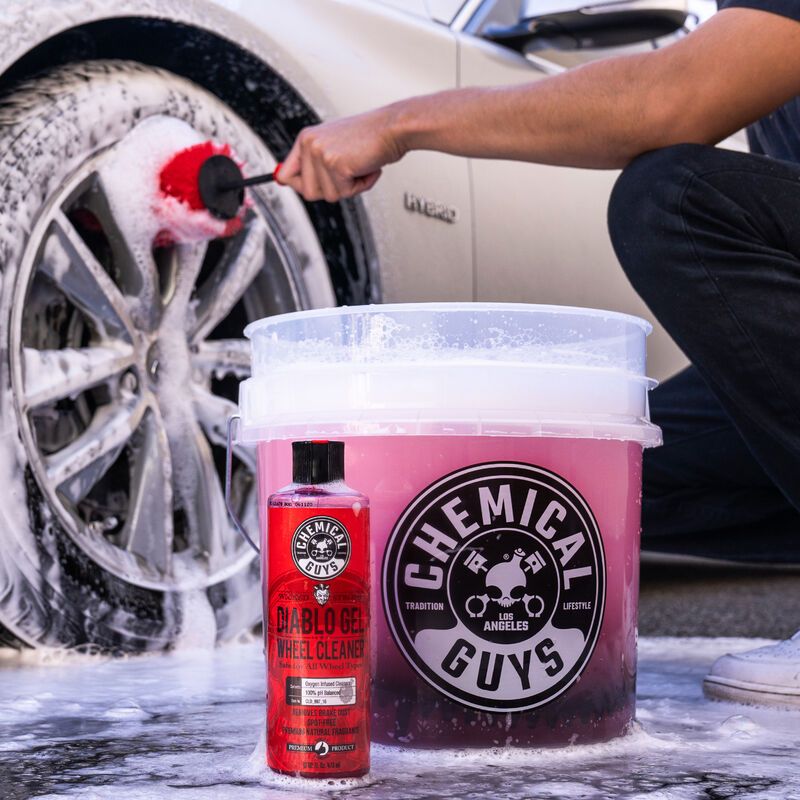 Chemical Guys Heavy Duty Ultra Clear Detailing Bucket 17L (4.5 Gal)