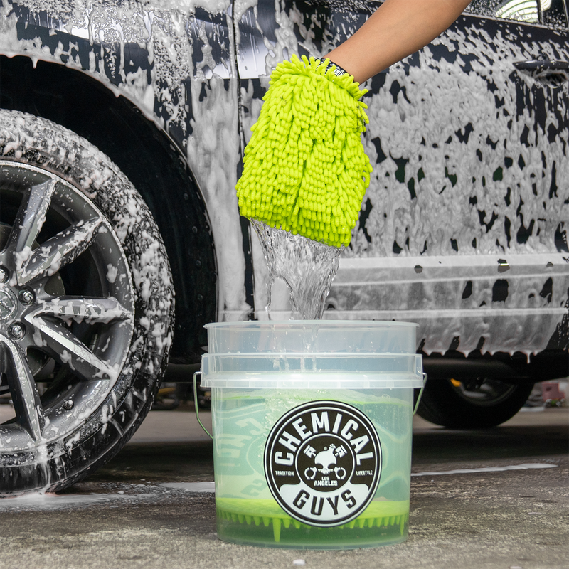 Chemical Guys Heavy Duty Ultra Clear Detailing Bucket 17L (4.5 Gal)