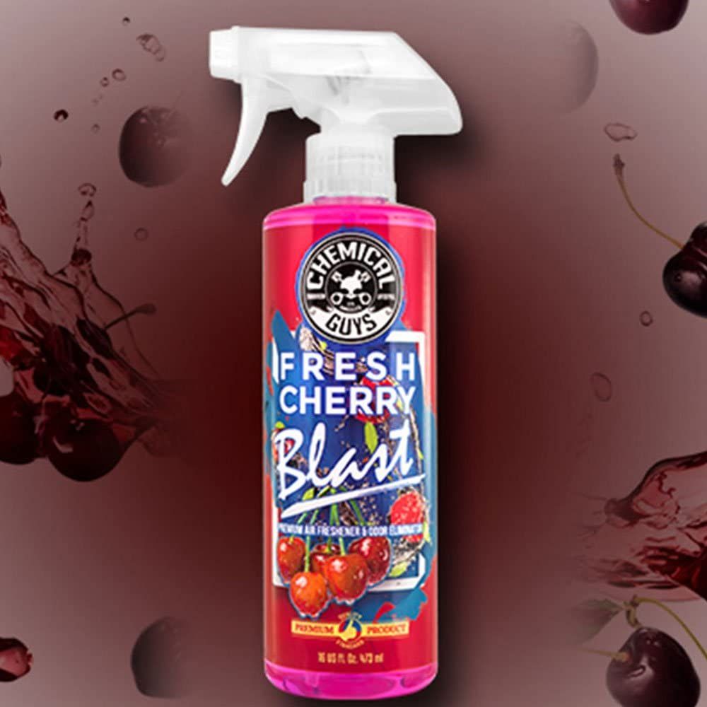 Chemical Guys Fresh Cherry Blast Air Freshener & Odor Eliminator 473ml (16oz)