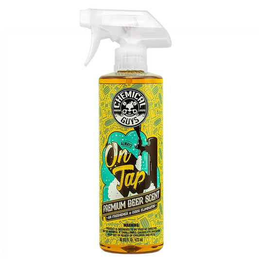 Chemical Guys On Tap Beer Scented Air Freshener & Odor Eliminator 473ml (16oz)