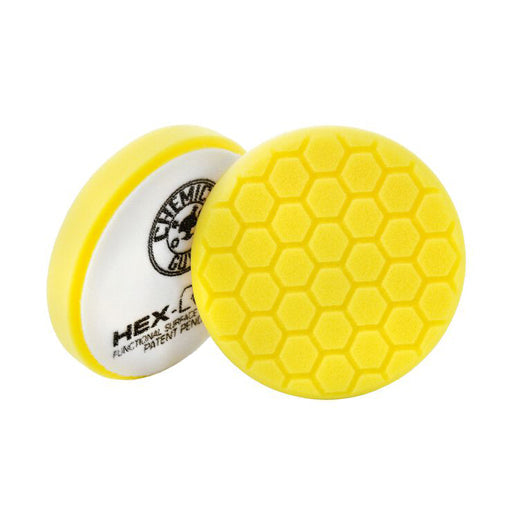 Chemical Guys Yellow Hex Logic Heavy Cutting Pad 5.5"