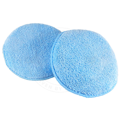 CleanerCar Blue Round Hand Applicator 6 pack