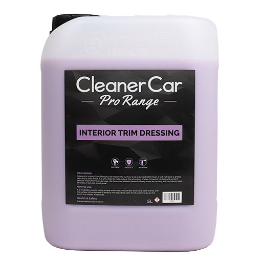 CleanerCar Pro Range Satin Interior Trim Dressing 5L