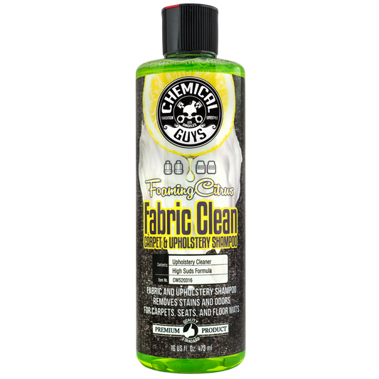Chemical Guys Foaming Citrus Fabric & Upholstery Cleaner 473ml (16oz)
