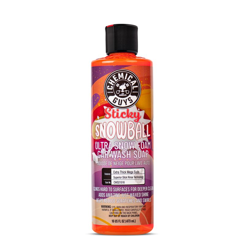 Chemical Guys Sticky Snowball Ultra Snow Foam Car Wash 473ml (16oz)