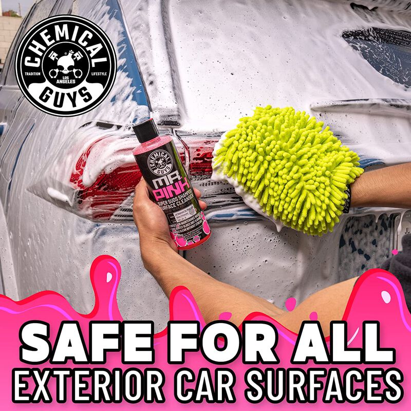 Chemical Guys Mr.Pink Super Suds Shampoo & Superior Surface Cleanser 473ml (16oz)
