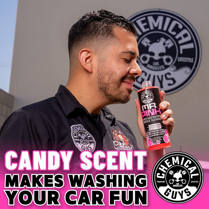 Chemical Guys Mr.Pink Super Suds Shampoo & Superior Surface Cleanser 473ml (16oz)