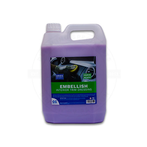 CleanerCar Embellish Interior Trim Dressing ( Satin Finish ) 5L
