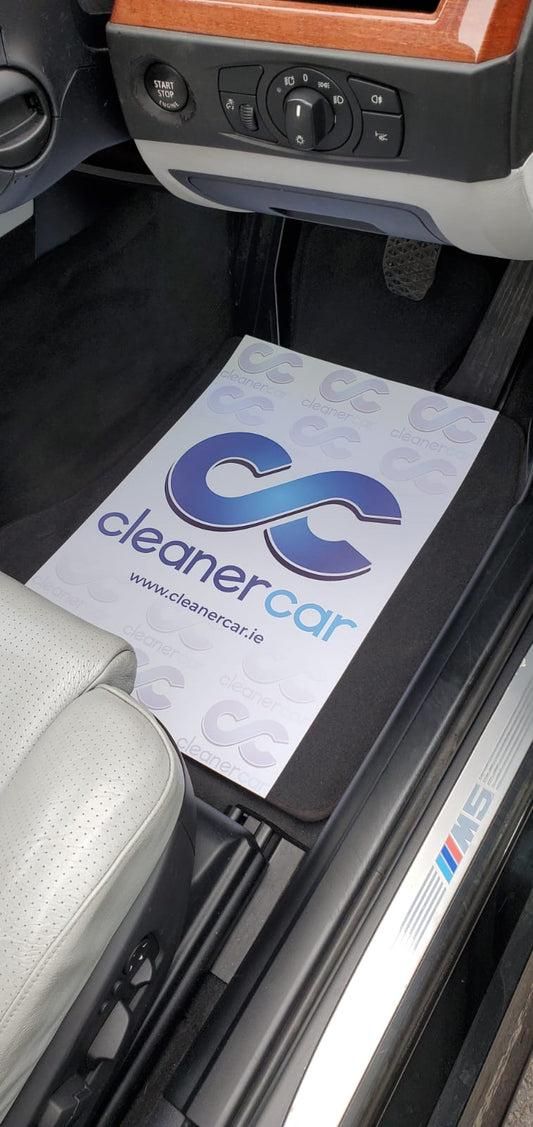 CleanerCar Paper Floor Valet Mats - 50pk