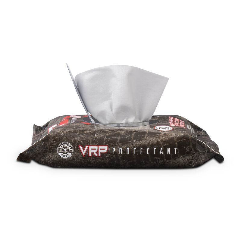 Chemical Guys VRP Vinyl, Rubber, Plastic Shine & Protectant Wipe 50pk