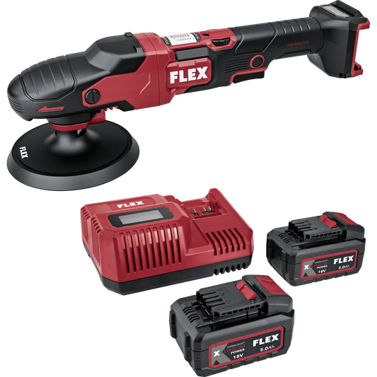 Flex PE 150 Cordless Rotary 18v Polisher Kit - NEW VERSION