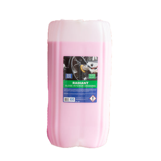 CleanerCar Radiant Pink Glossy Dash Polish Interior Trim Dressing 20L