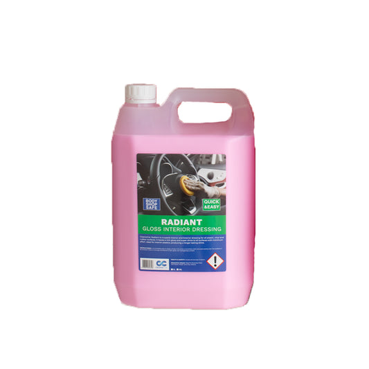 CleanerCar Radiant Pink Glossy Dash Polish Interior Trim Dressing 5L