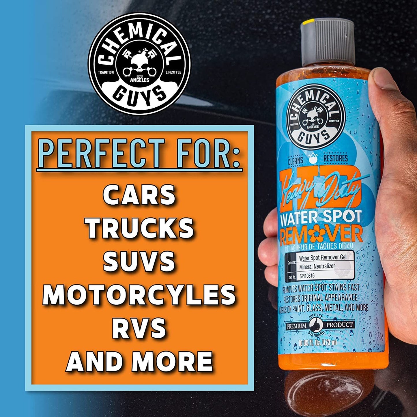 Chemical Guys Heavy Duty Water Spot Remover 473ml (16oz)