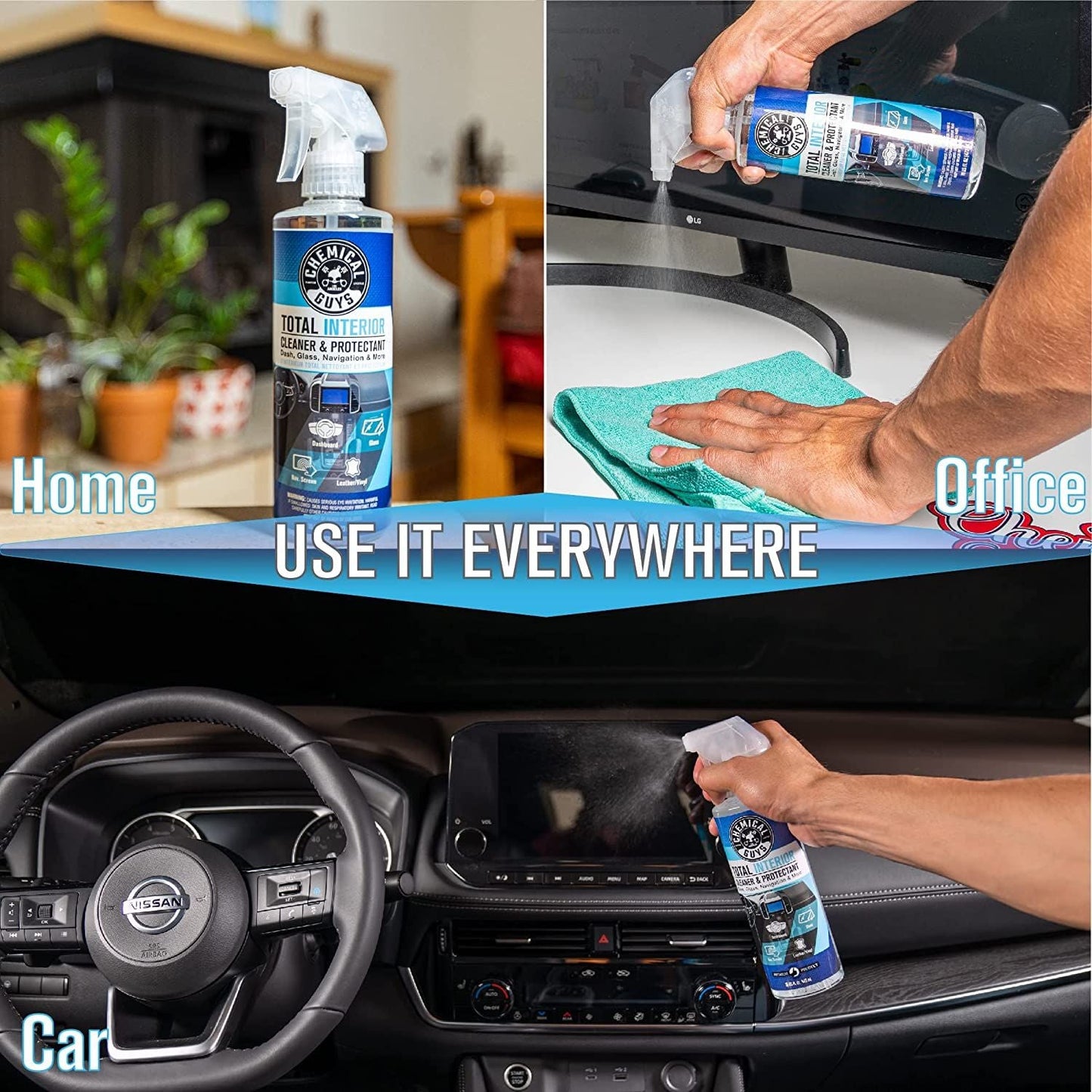 Chemical Guys Total Interior Cleaner & Protectant 473ml (16oz)