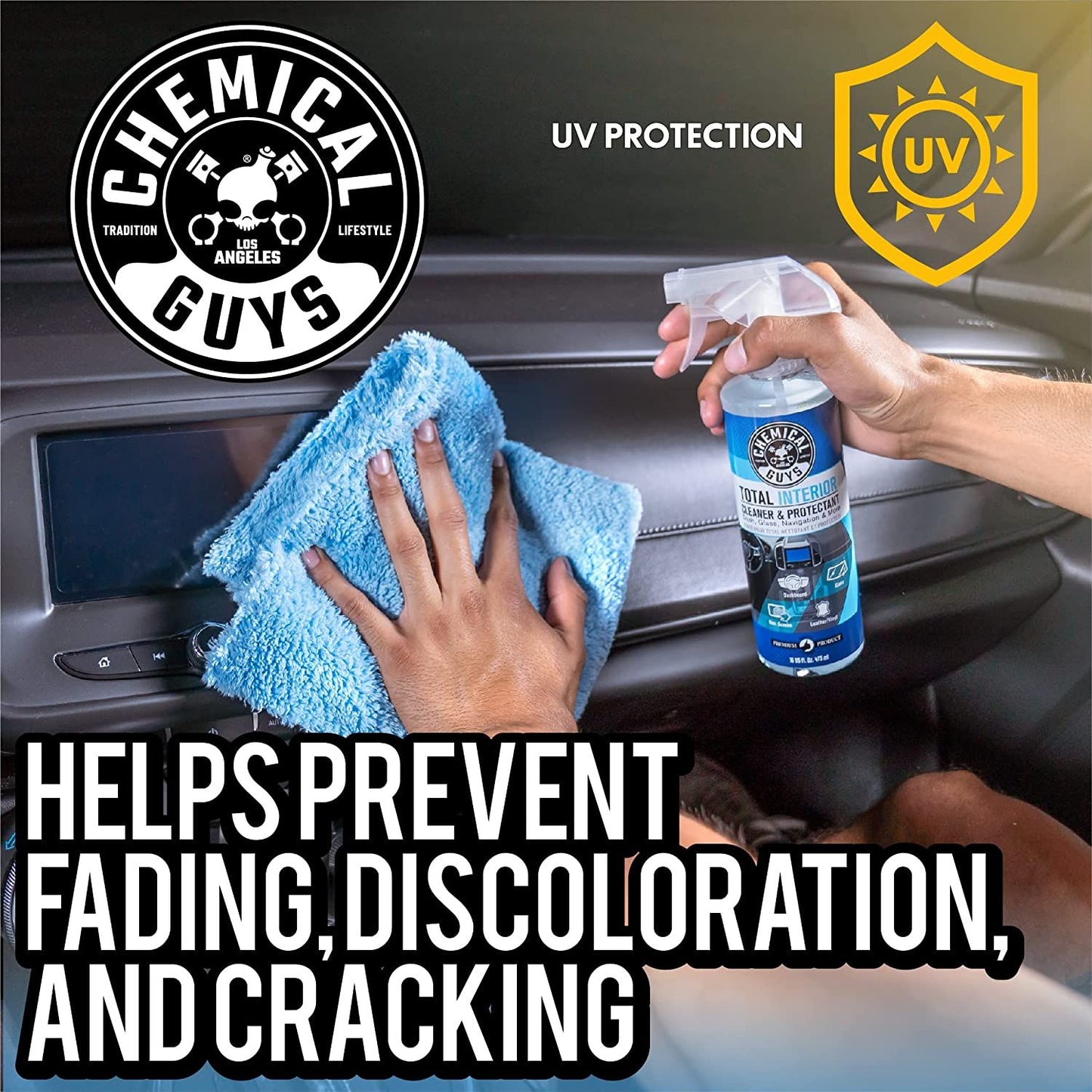 Chemical Guys Total Interior Cleaner & Protectant 473ml (16oz)
