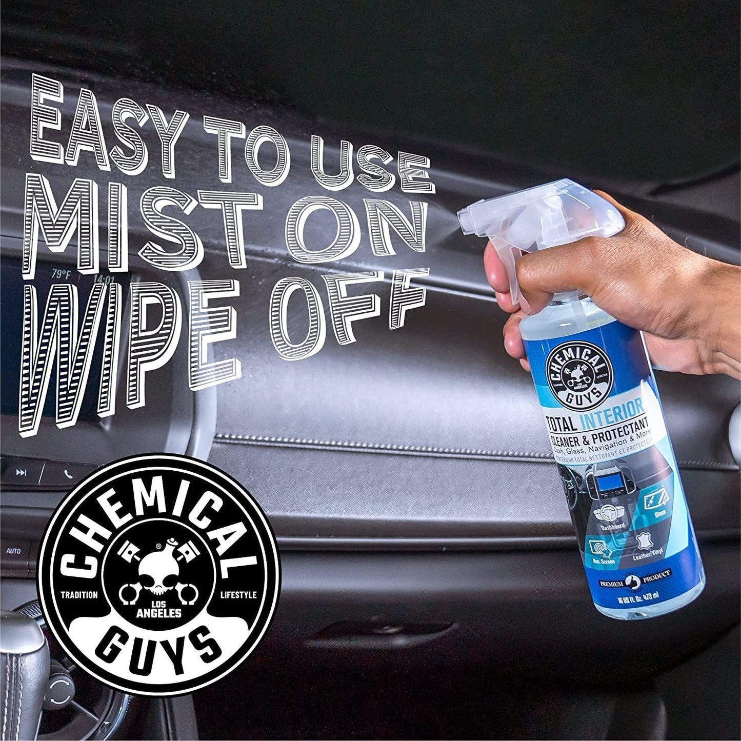 Chemical Guys Total Interior Cleaner & Protectant 473ml (16oz)