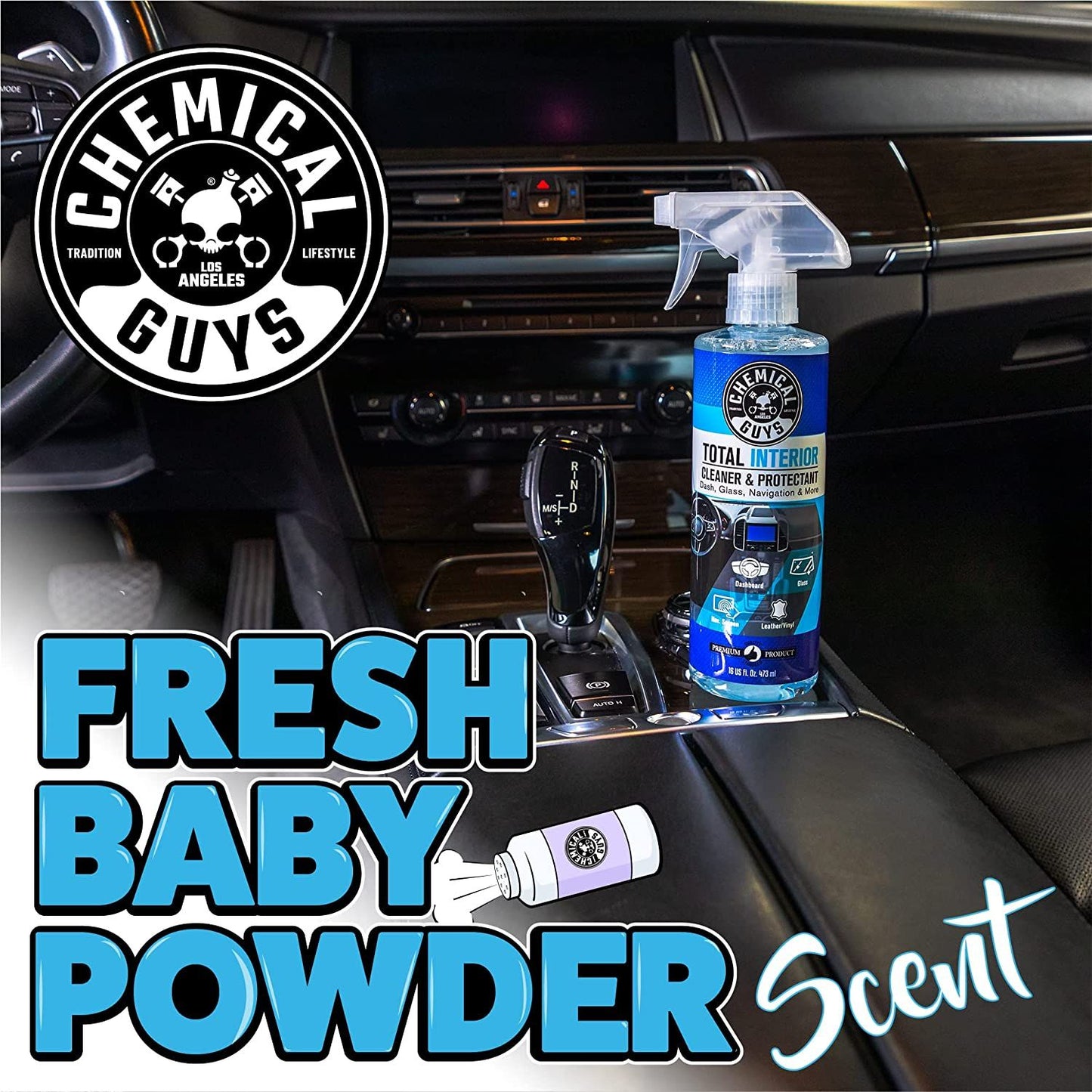 Chemical Guys Total Interior Cleaner & Protectant 473ml (16oz)