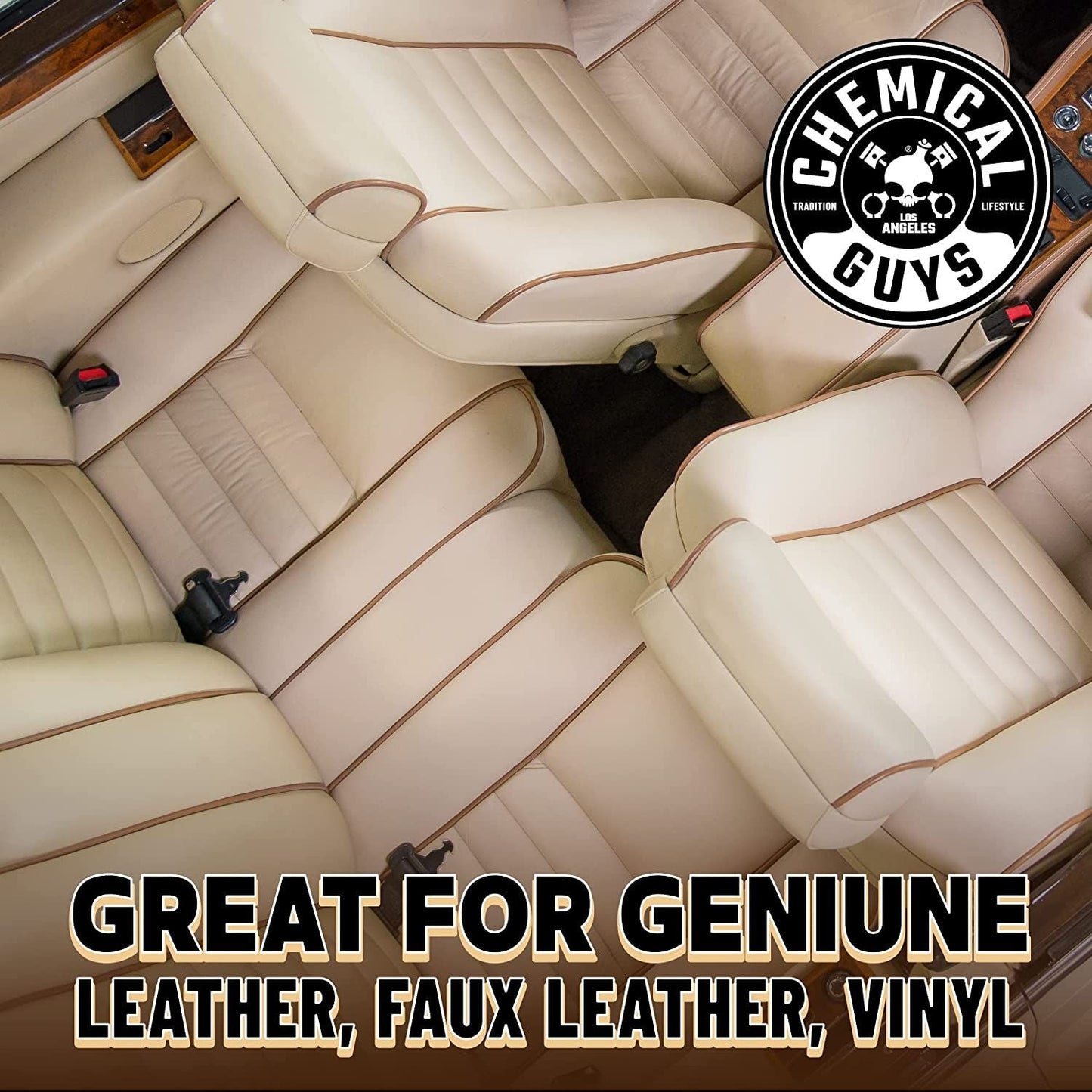 Chemical Guys Leather Cleaner Colourless & Odourless 473ml (16oz)