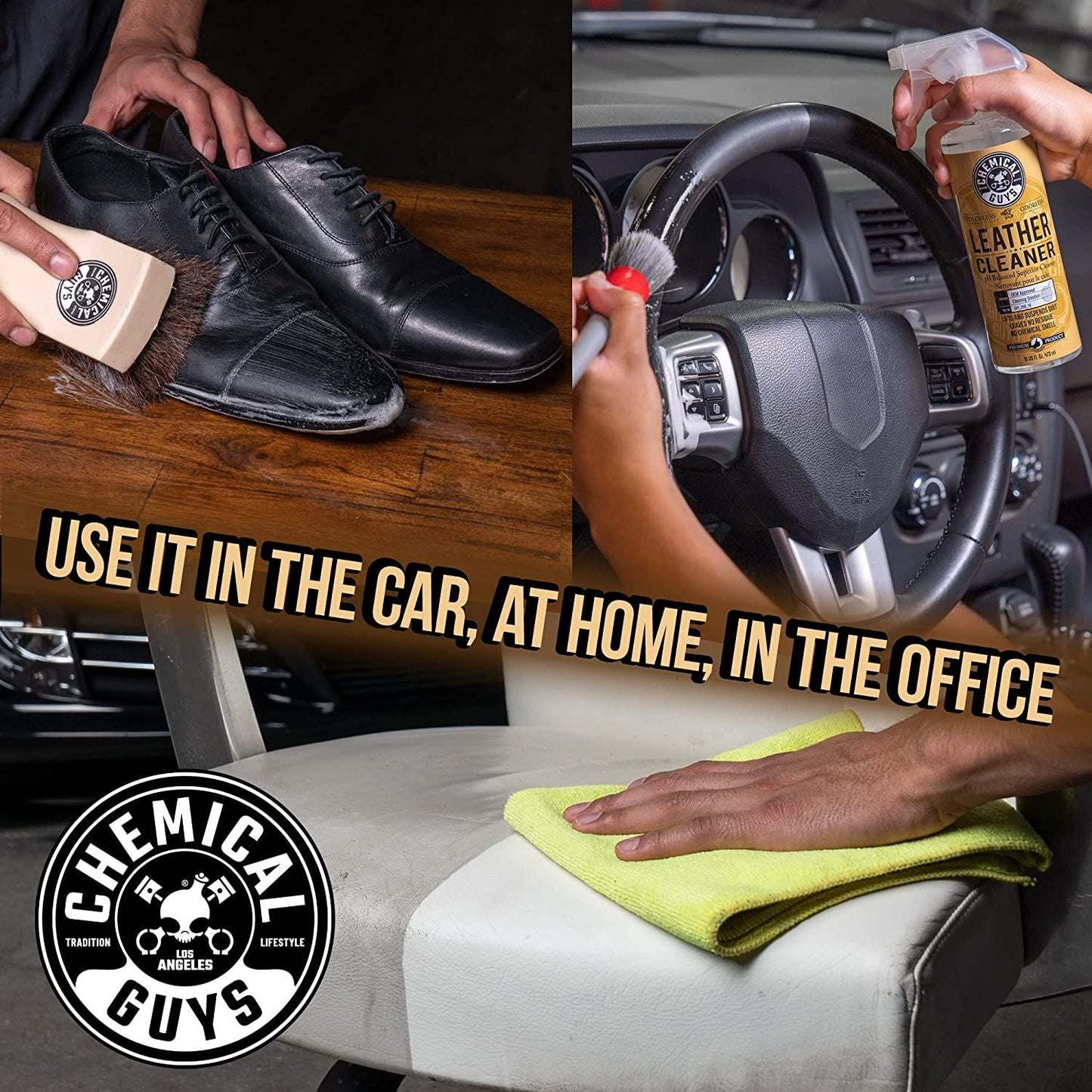 Chemical Guys Leather Cleaner Colourless & Odourless 473ml (16oz)
