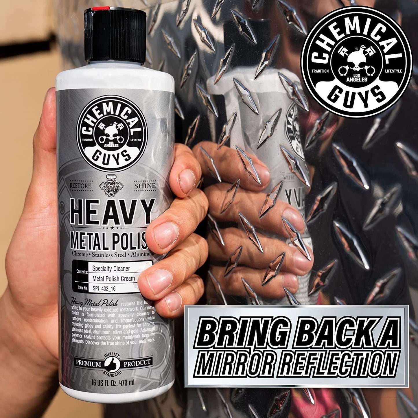 Chemical Guys Heavy Metal Polish 473ml (16oz)