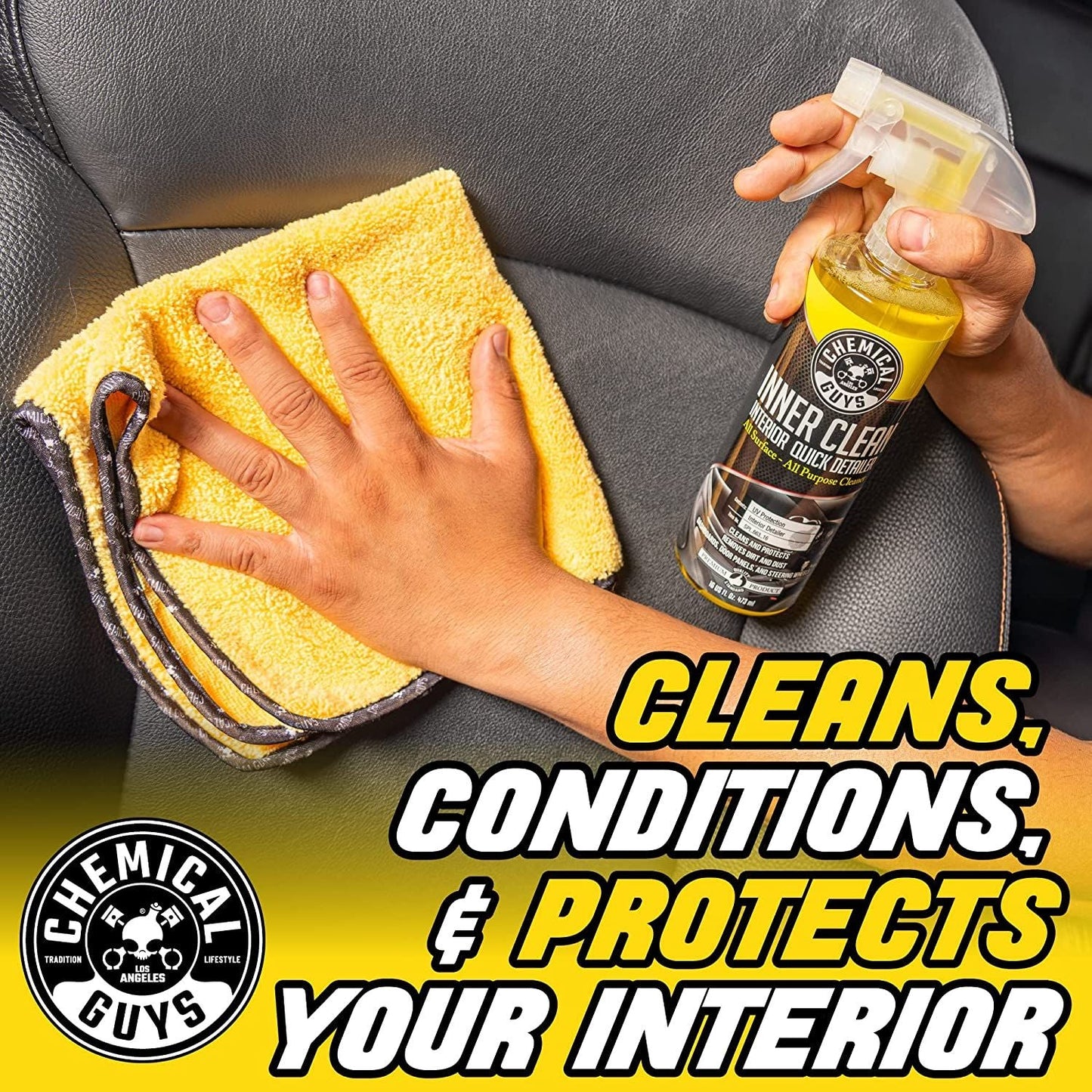 Chemical Guys InnerClean Interior Quick Detailer & Protectant 473ml (16oz)
