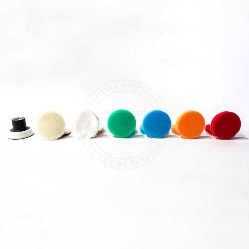 ShineMate 2″ Backing Plate and Pads Kit