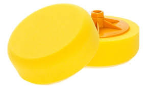 ShineMate M14 Rotary Foam Foam Pads 6"  Yellow Cutting