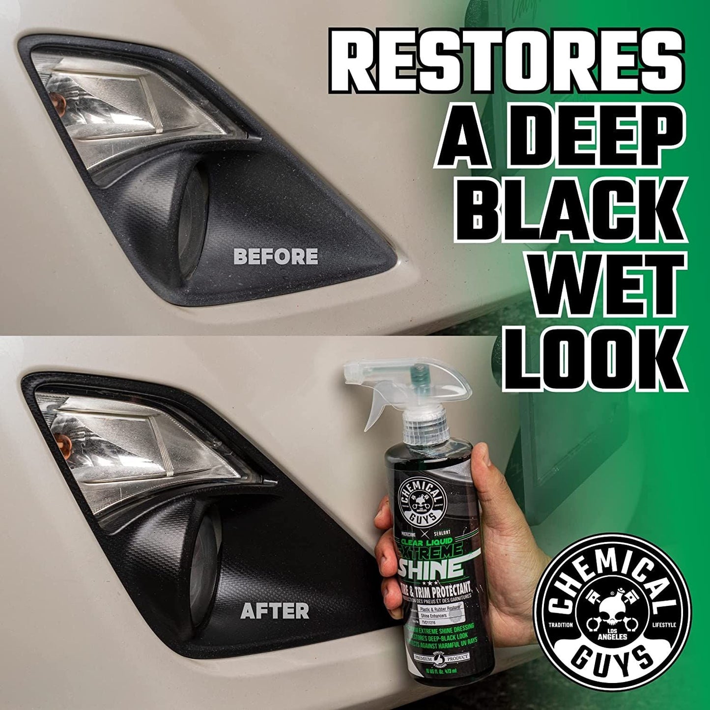 Chemical Guys Clear Liquid Extreme Shine Tire & Trim Dressing 473ml ( 16oz )