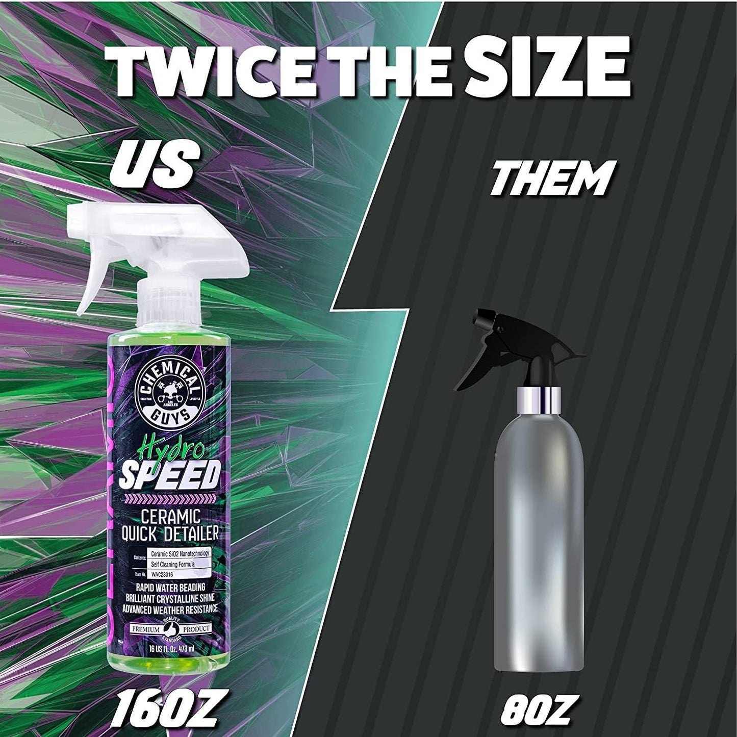 Chemical Guys HydroSpeed Ceramic Quick Detailer 473ml (16oz)