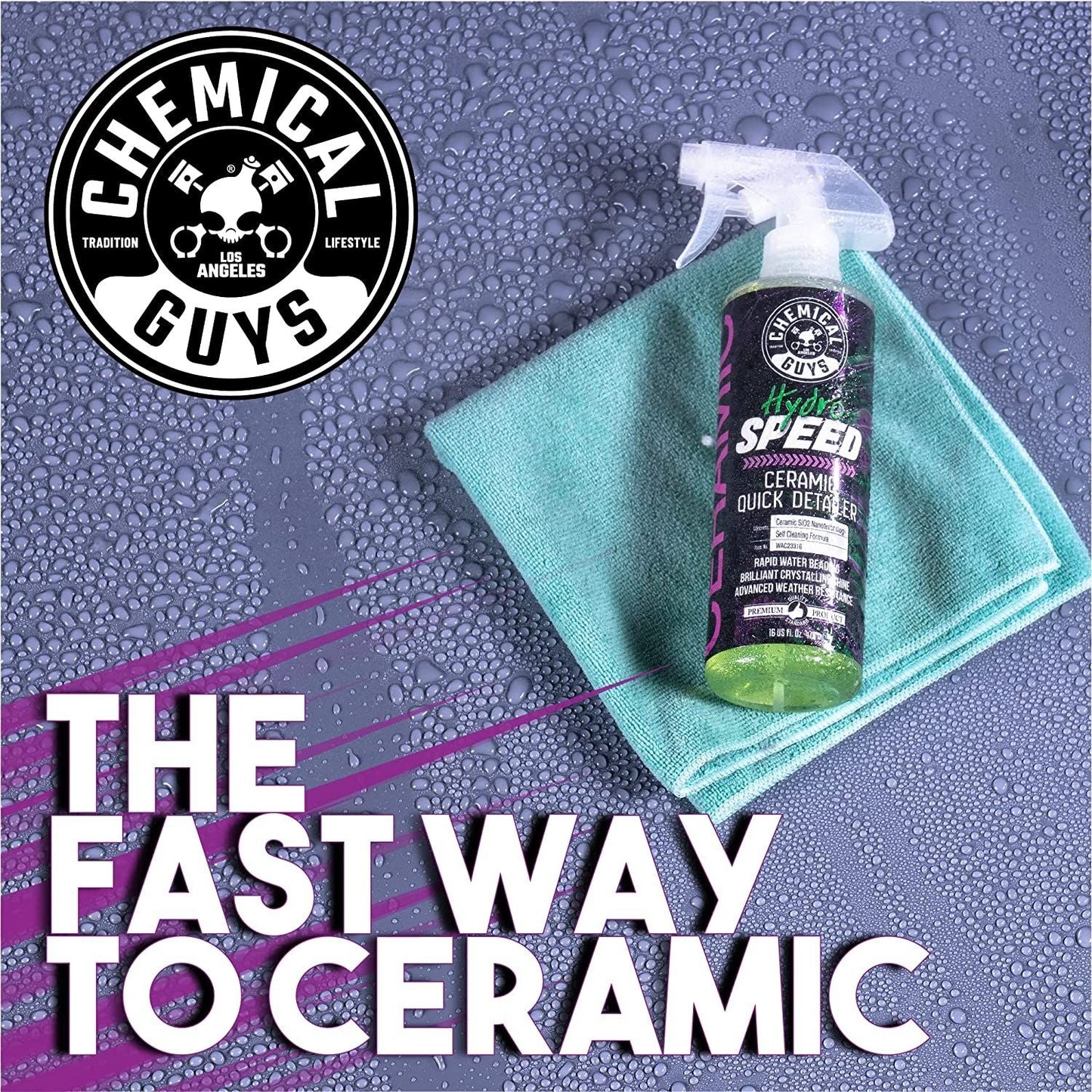 Chemical Guys HydroSpeed Ceramic Quick Detailer 473ml (16oz)