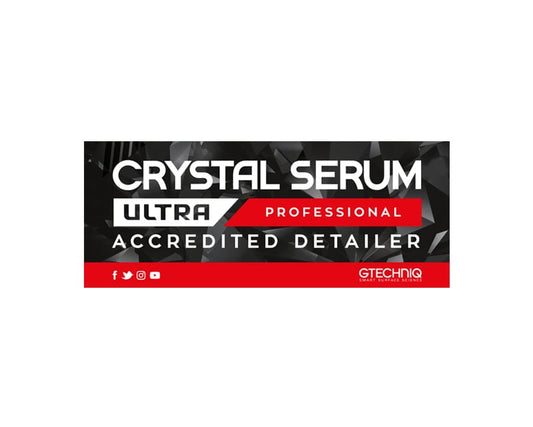 Gtechniq Vinyl Accredited Banner