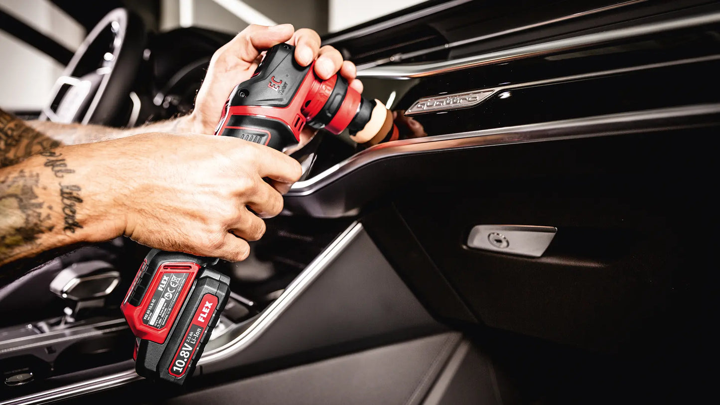 Flex PXE 80 12-EC Cordless Mini Polisher Kit - NEW Version 12 Volt ( 532270 )