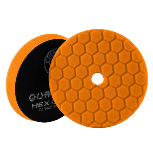 Chemical Guys Orange Hex Logic Quantum Medium - Heavy Cutting 5.5" Pad
