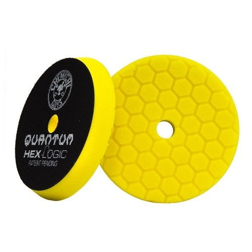 Chemical Guys Yellow Hex Logic Quantum Heavy Cutting Pad 5.5"