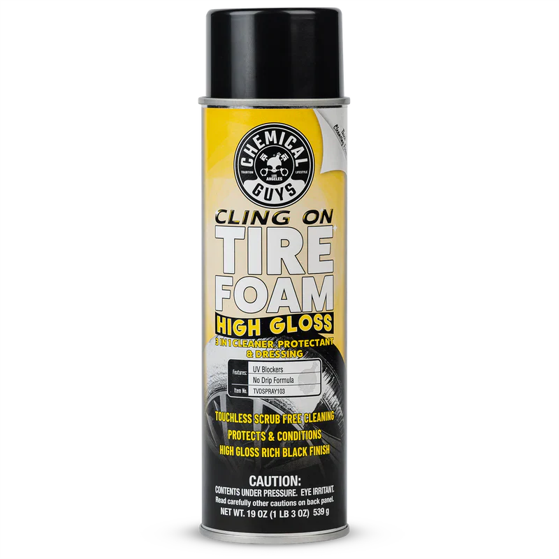 Chemical Guys Cling On Tire Foam High Gloss Tyre Dressing 539g