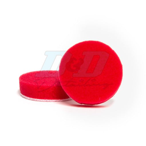 ShineMate Red Finishing Pad 1.5 inch Spot Pads 10pk