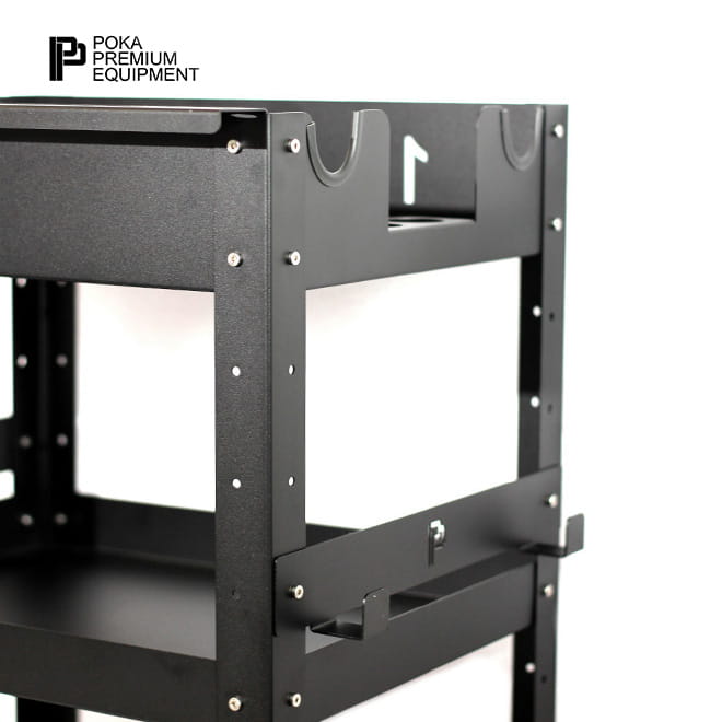 Poka Premium Detailing Trolley PRO 3 Shelves WD_PRO