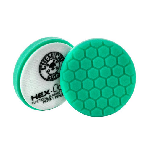 Chemical Guys Green Hex Logic Heavy Polishing Pad 4"