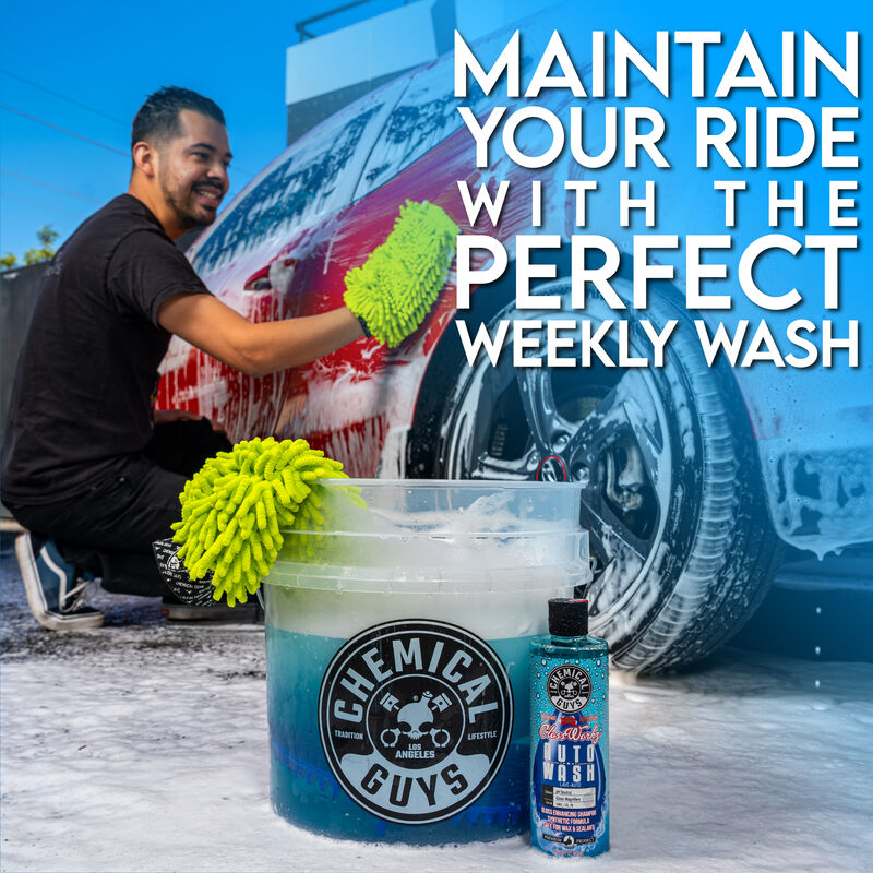 Chemical Guys Glossworks - Auto Wash Gloss Booster & Paintwork Cleanser 473ml (16oz)