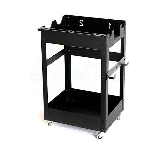 Poke Premium Detailing Trolley 2 Shelf  WD_ST