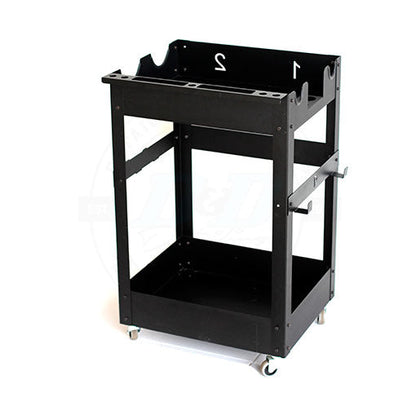 Poke Premium Detailing Trolley 2 Shelf  WD_ST
