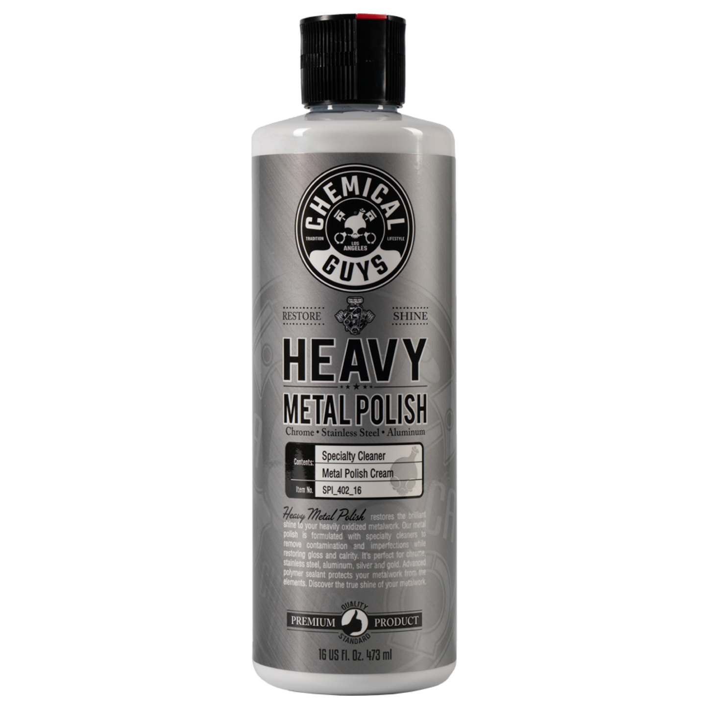 Chemical Guys Heavy Metal Polish 473ml (16oz)