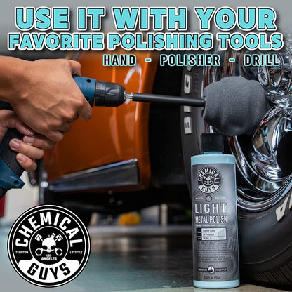 Chemical Guys Light Metal Polish 473ml (16oz)