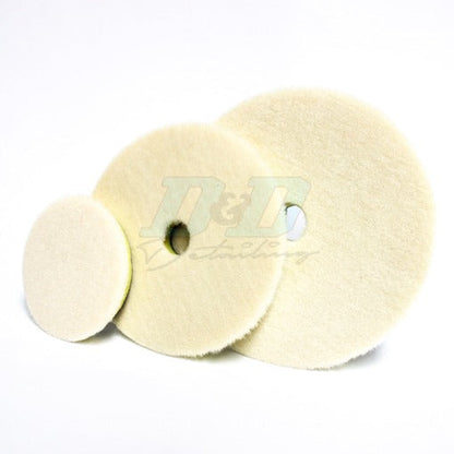 ShineMate Wool Cutting Pad - Yellow Cushioned - 3.5"