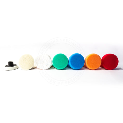 ShineMate 3″ Backing Plate and Pads Kit