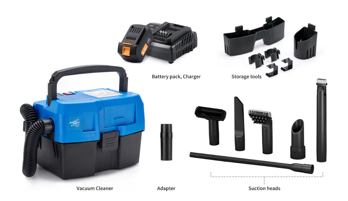 Shinemate EC405 Cordless Vacuum Kit