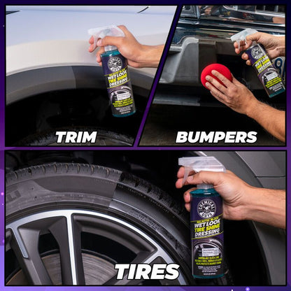 Chemical Guys Galactic Black Wet Look Tire Shine Dressing 472ml (16oz)